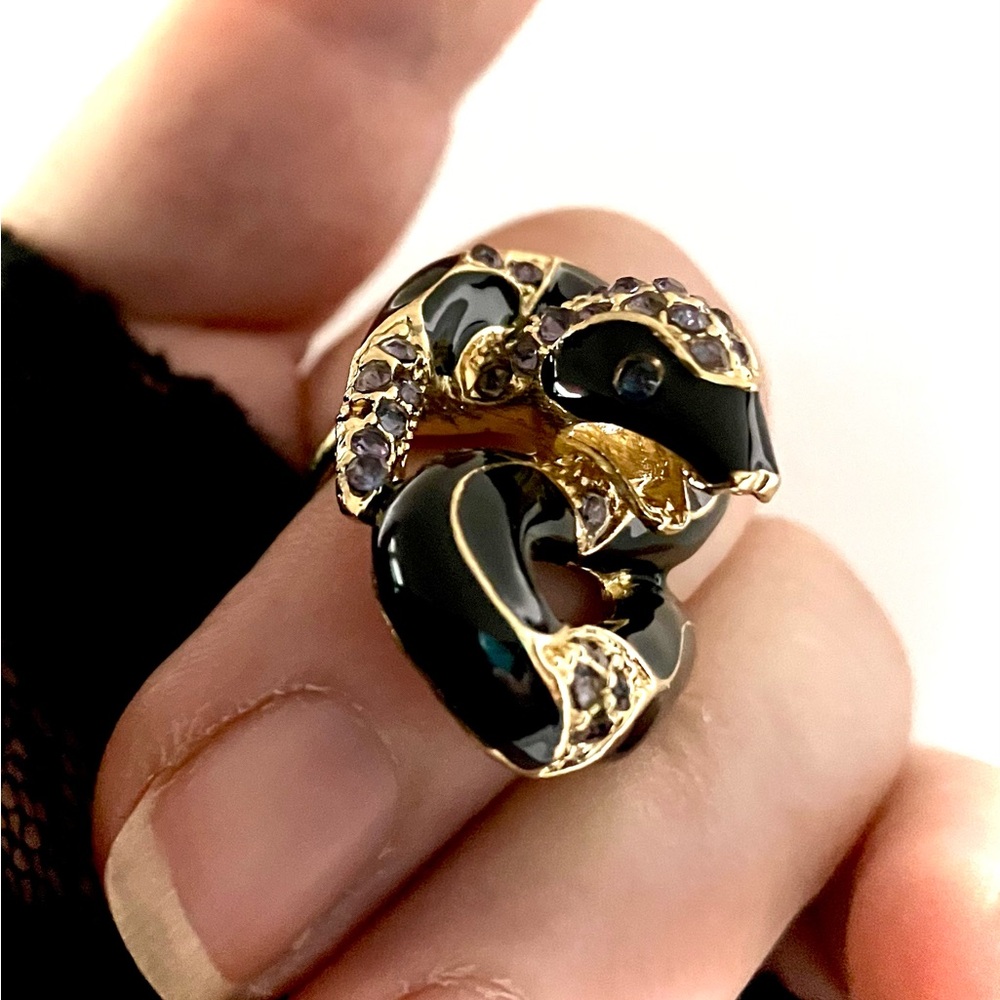EXOTIC SNAKE RING - Picture 3 of 7